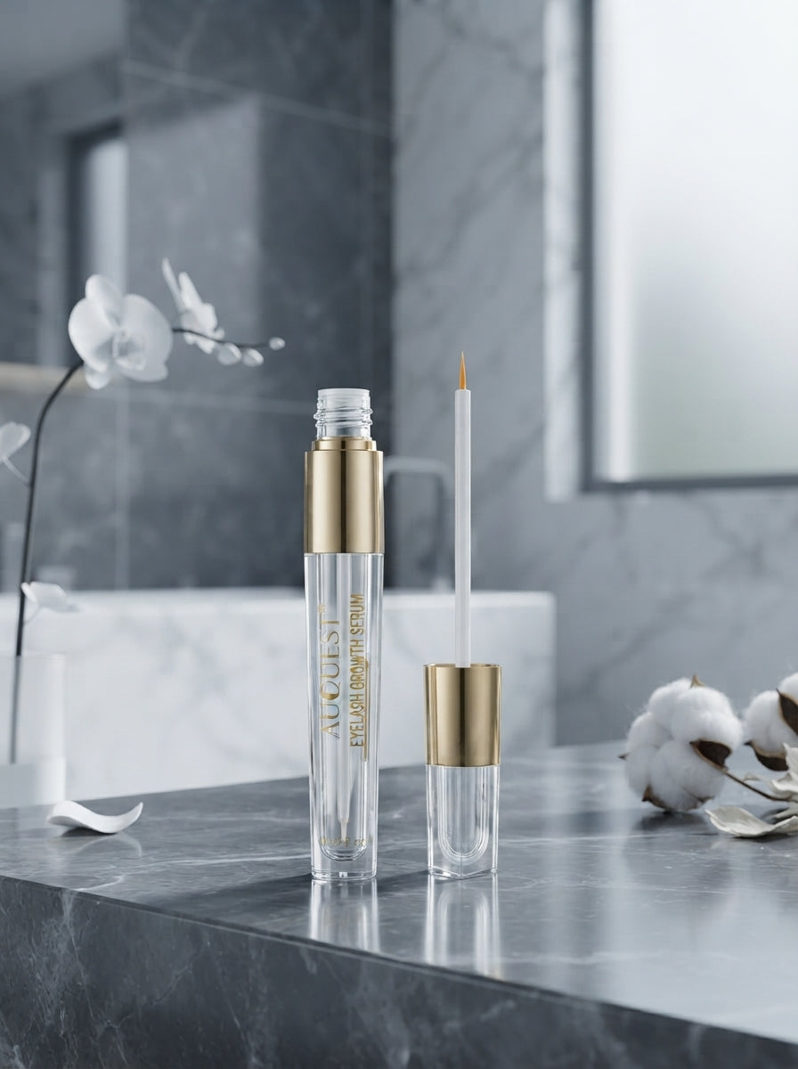 AuQuest Eyelash Serum for Length and Volume - premium-split-layout