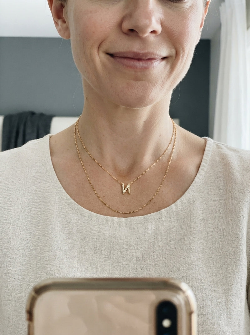 Subtle Elegance Initial Pendant - social-proof-with-results